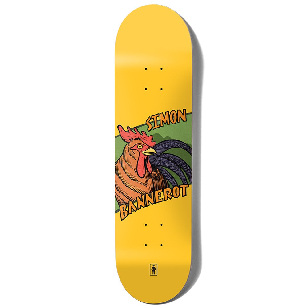 Girl Simon Bannerot Rooster deck