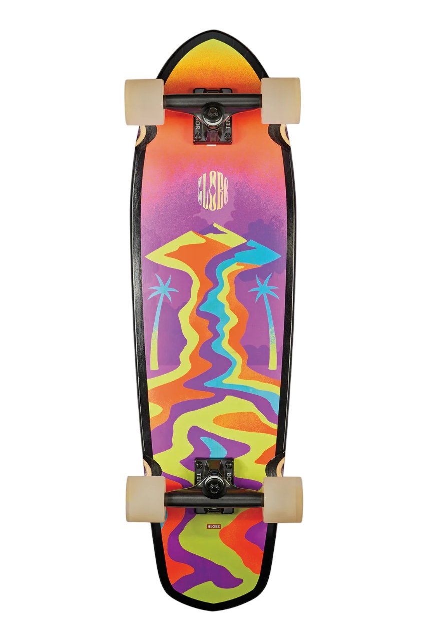 Globe Big Blazer Cruiser Melted Mountains deck