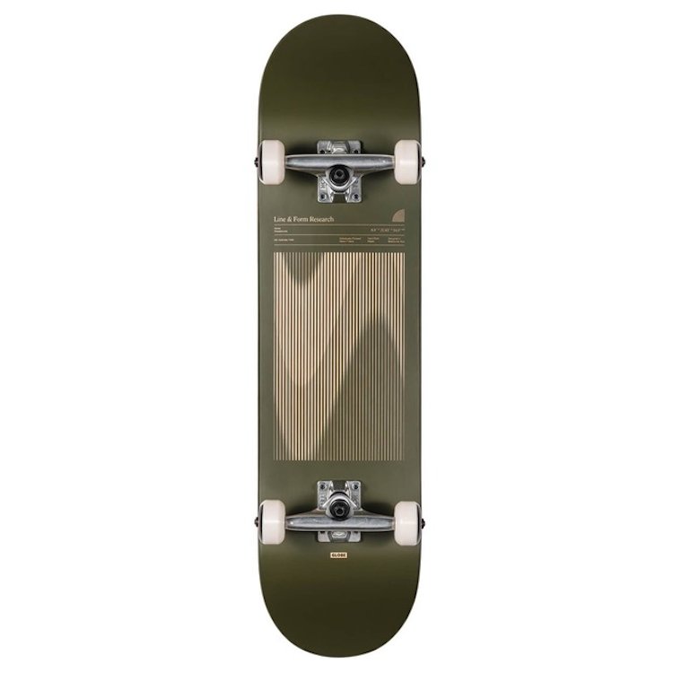 Globe G1 Lineform Olive deck