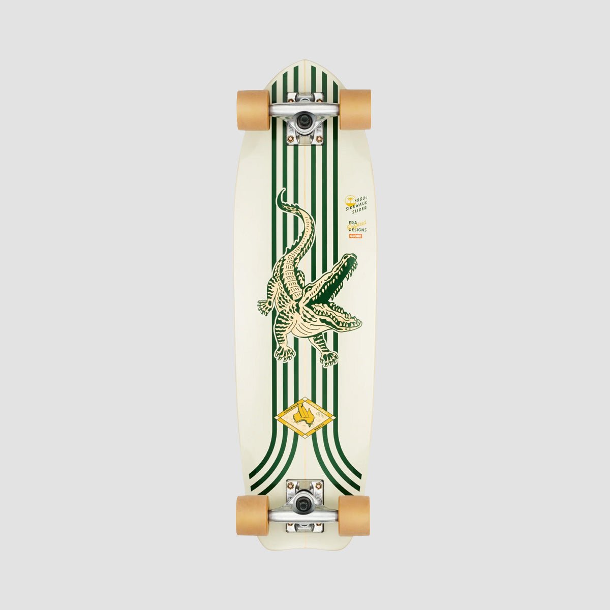 Globe Sidewalk Slider Cruiser Green/Croc deck