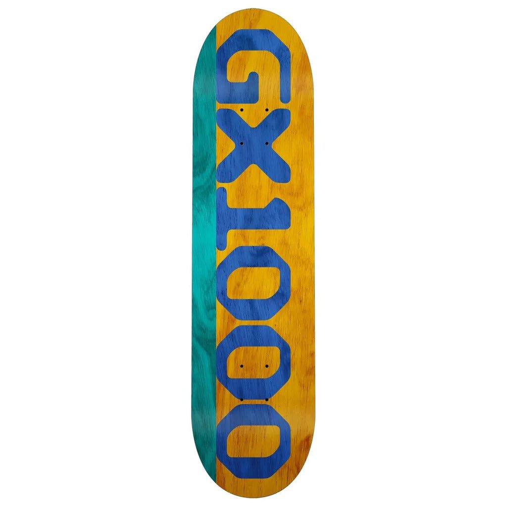 GX1000 Split Veneer (Teal/Yellow) deck