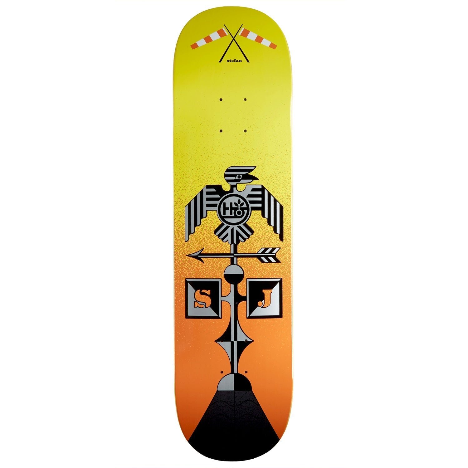 Habitat Janoski Roof Regalia (Orange/Yellow) deck