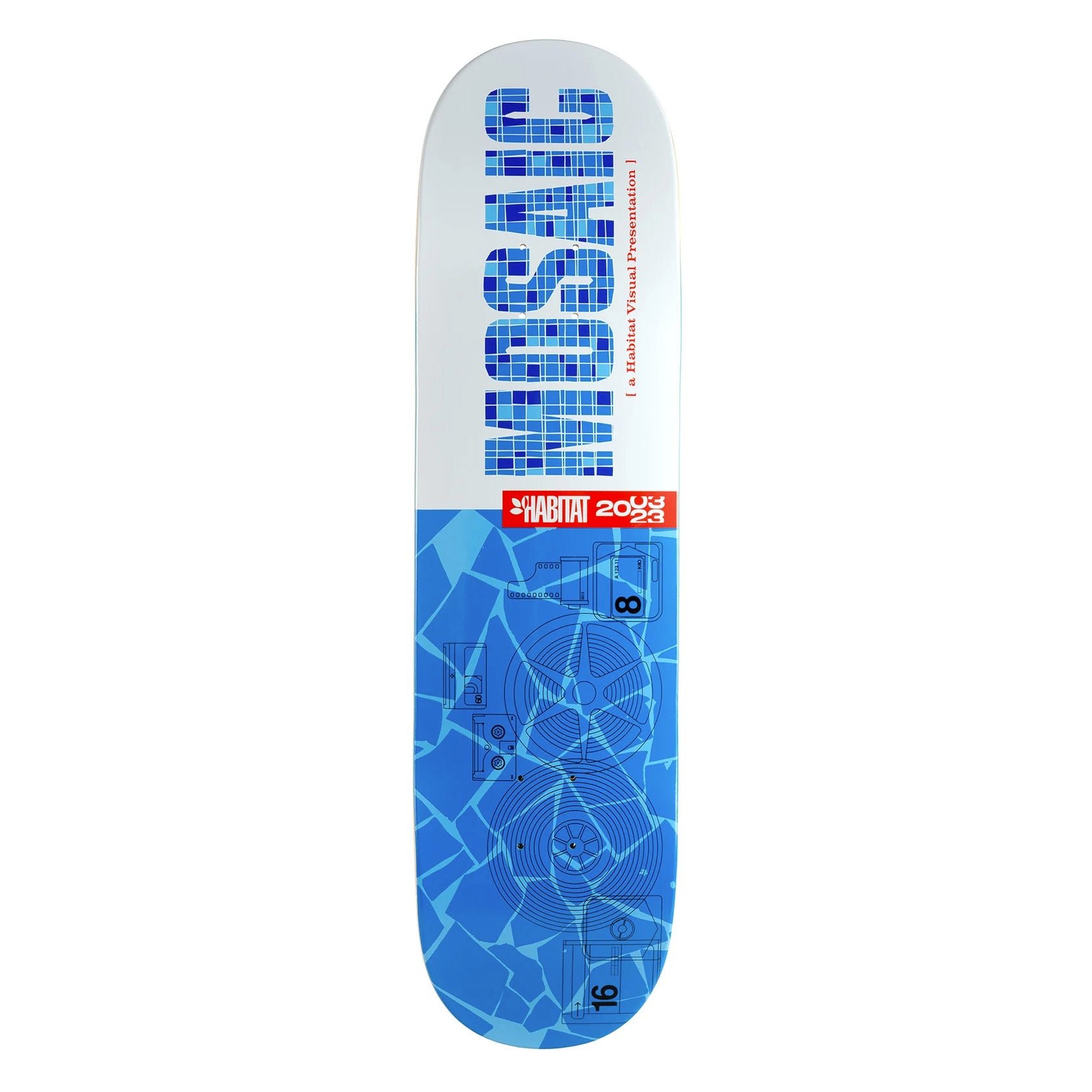 Habitat Mosiac 20 Year Anniversary White deck