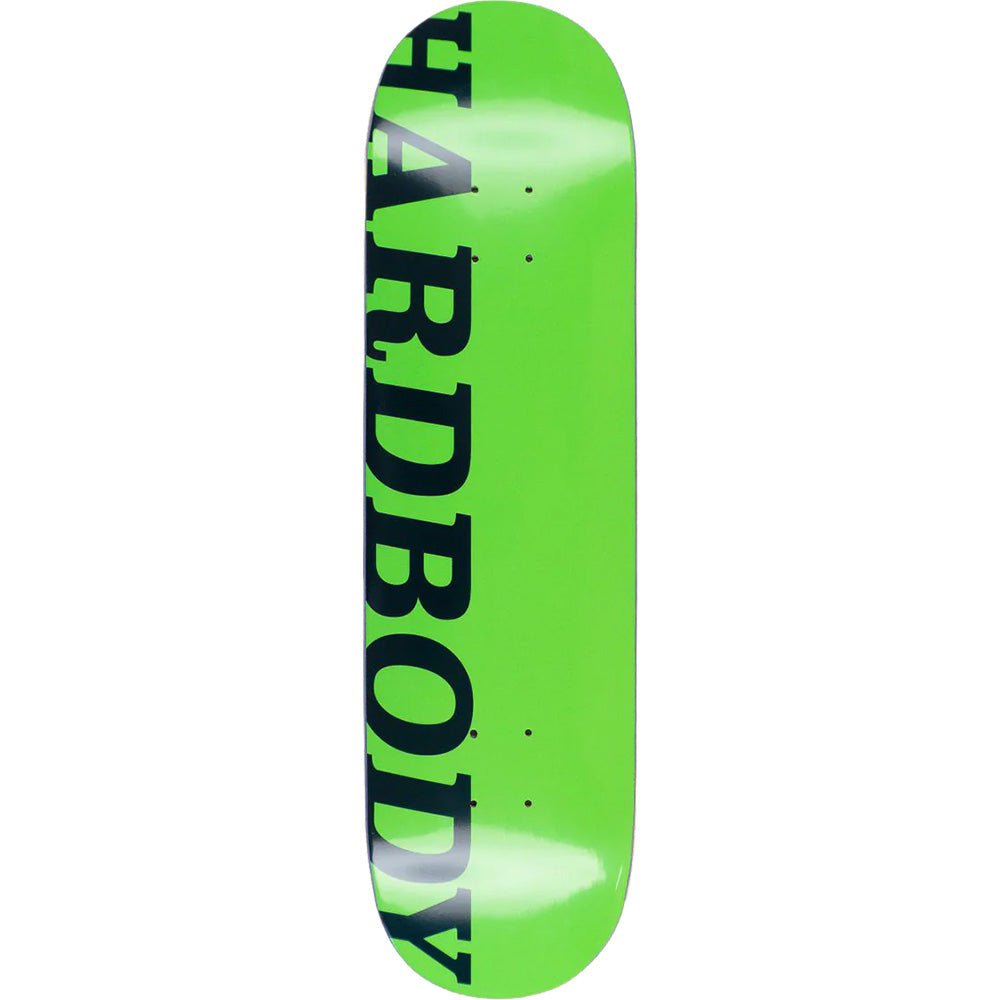 Hardbody Classic Logo Navy (Neon) deck