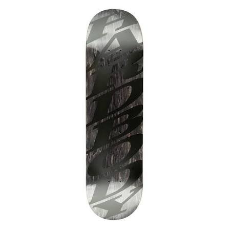 Hardbody Stacked Logo Board Black Veneer (Long) deck