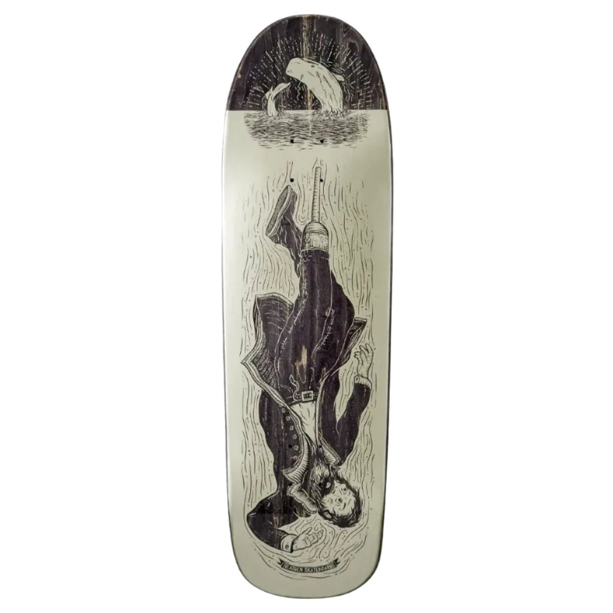 Heathen Ahab Drowning Metallic on Bomber deck