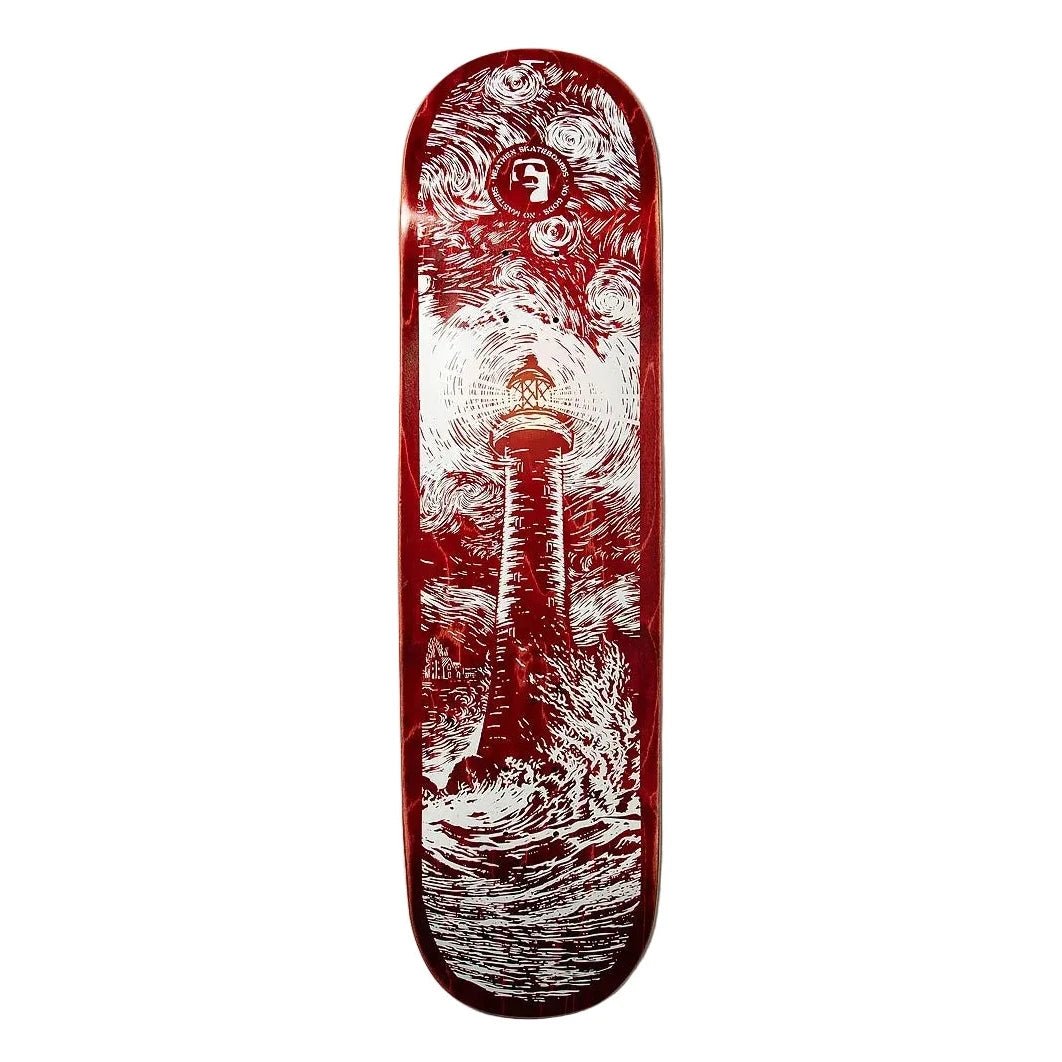 Heathen Light House (Red White) deck