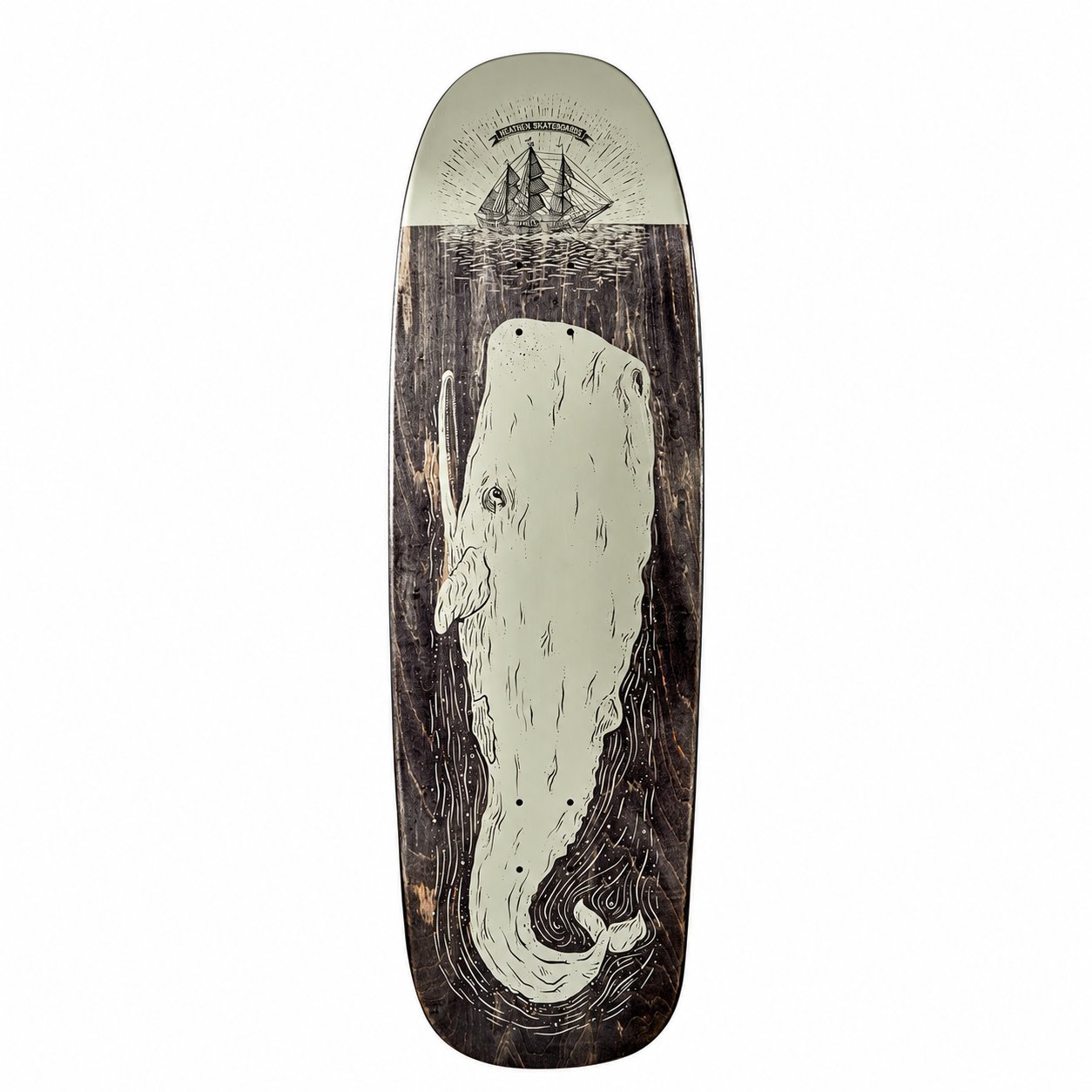 Heathen Moby Rising Metallic on Bomber deck