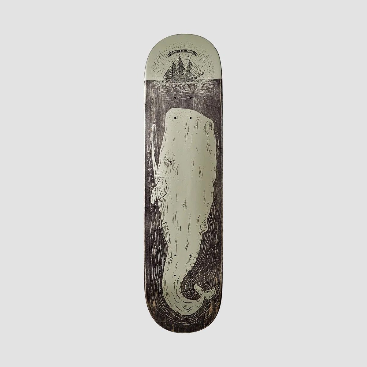 Heathen Moby Rising Metallic on Squarehead deck