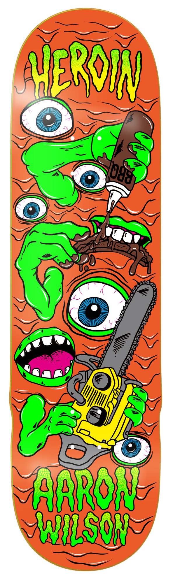 Heroin Aaron Wilson Mutate or Die - ″ deck