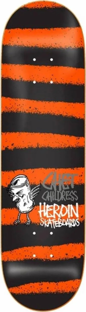 Heroin Childress Striped Icon deck