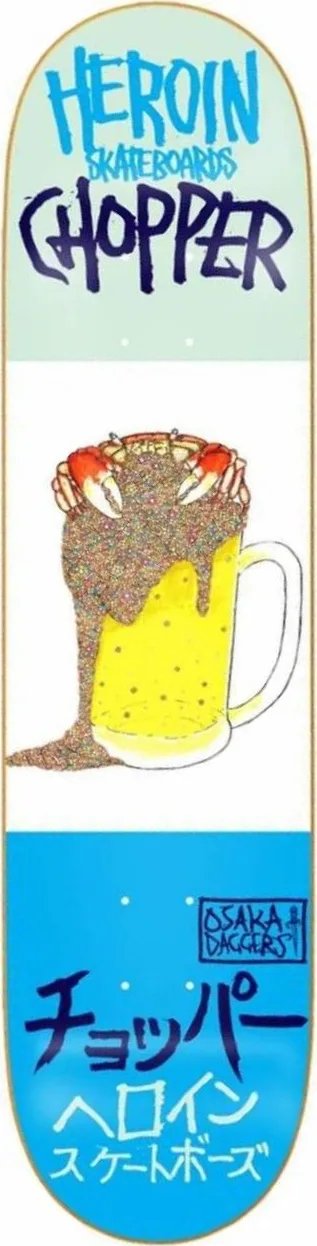 Heroin Chopper Beer Crab deck