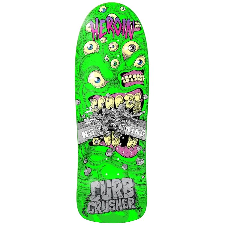 Heroin Curb Crusher Chomp deck