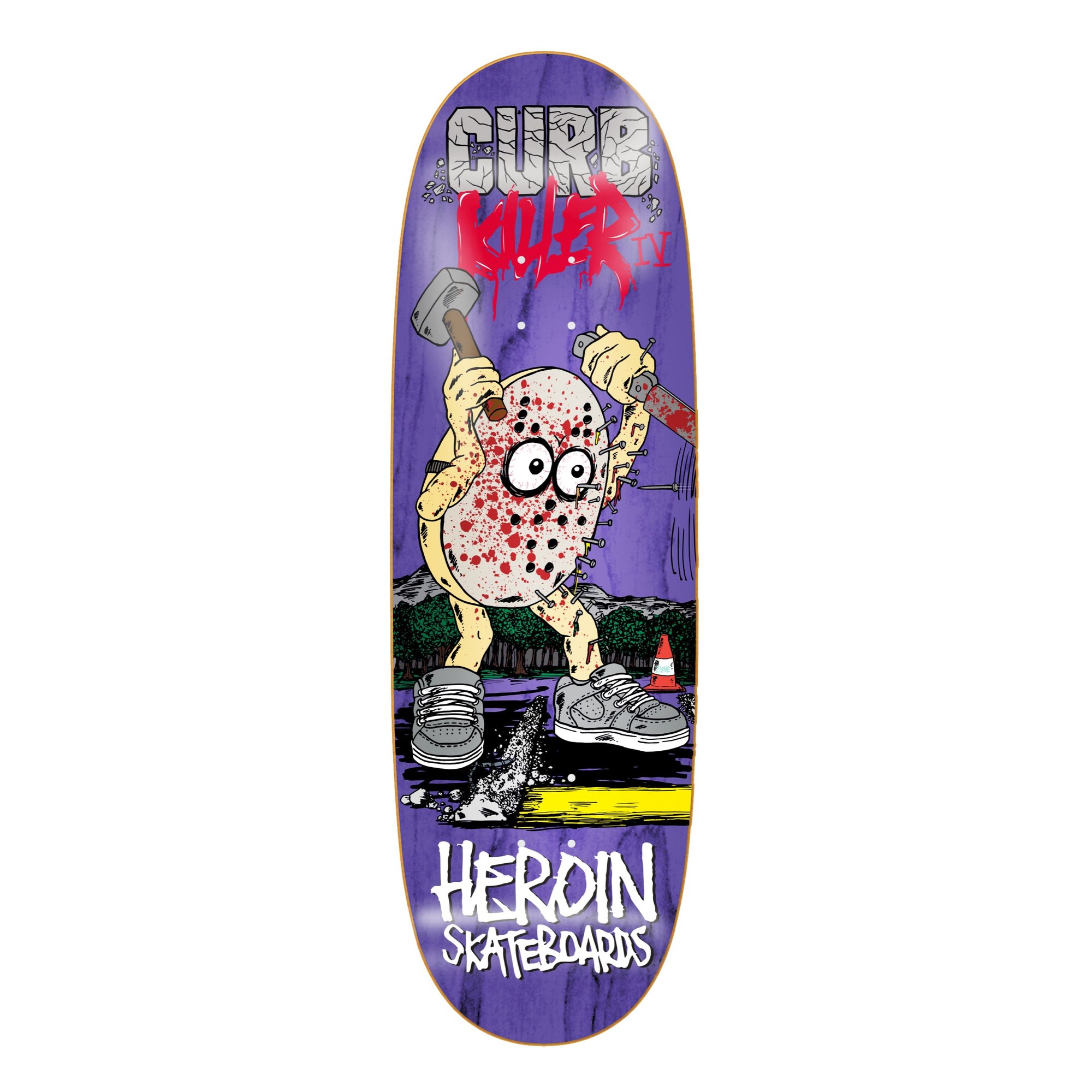 Heroin Curb Killer IV Symmetrical Egg deck