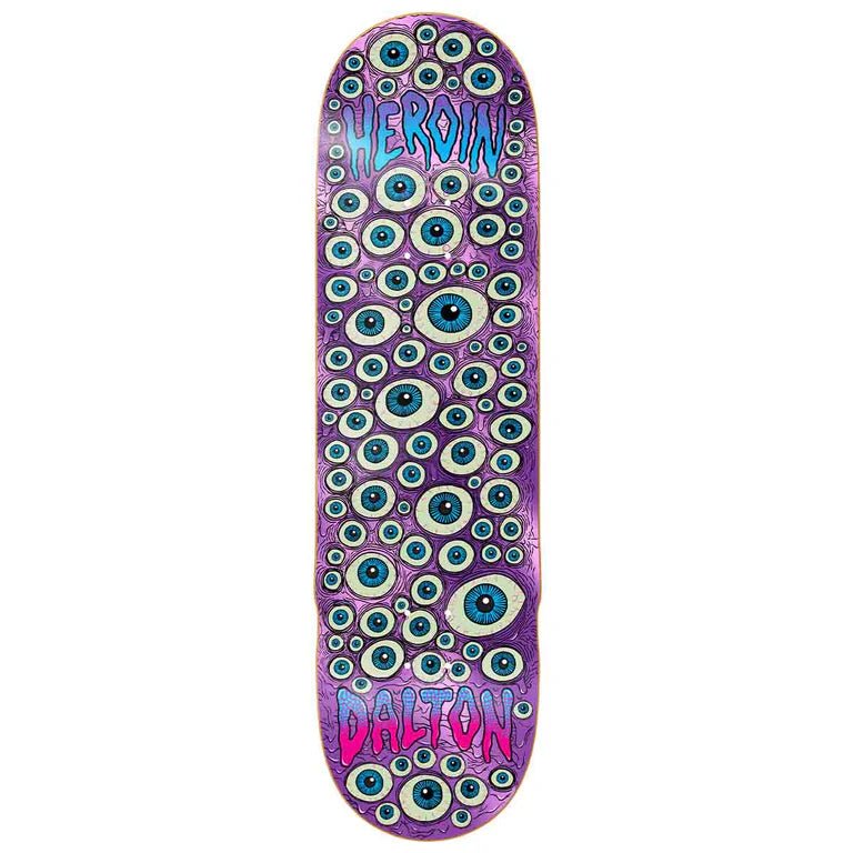 Heroin Dalton Eyes (Purple Foil) deck