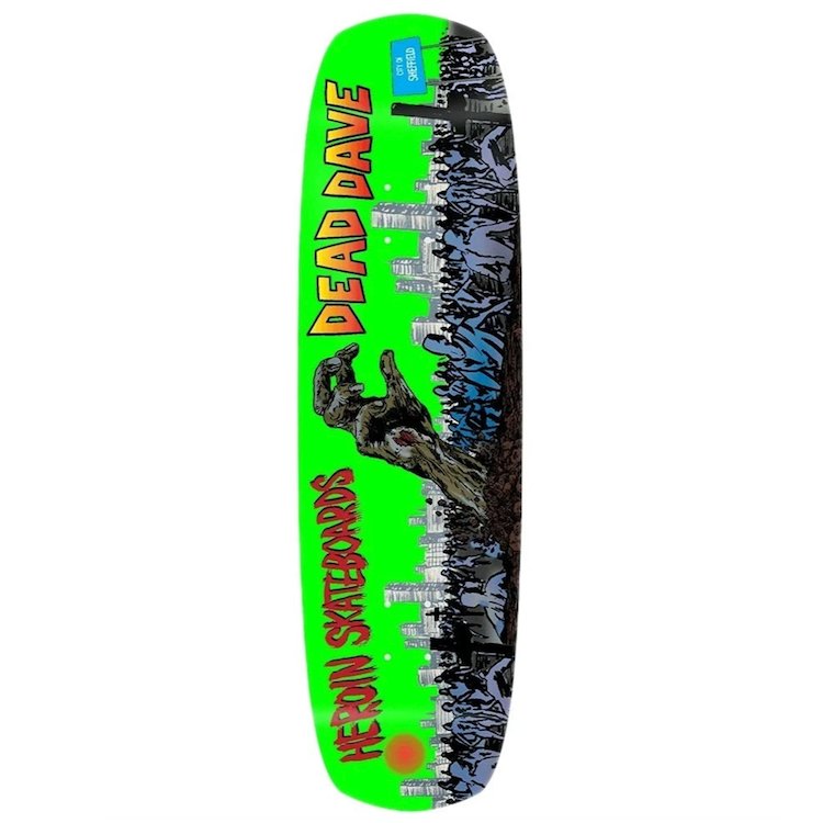 Heroin Dead Dave Double Shovel Zombie (Green Dip) deck