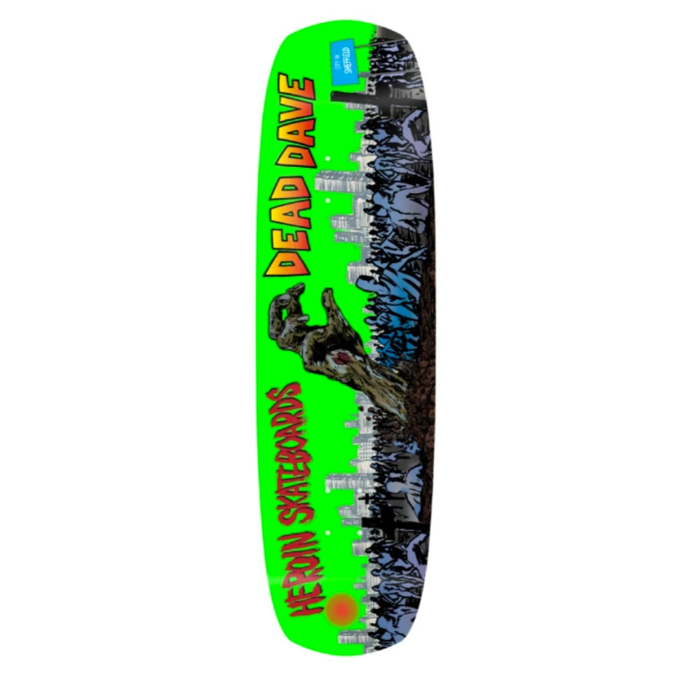 Heroin Dead Dave Lives (Double Shovel) deck
