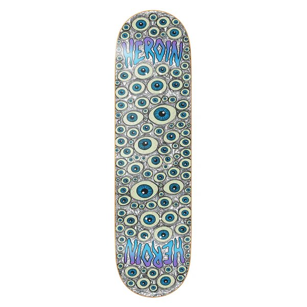 Heroin Eyeballer Symmetrical (Holographic) deck