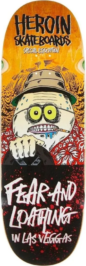 Heroin Fear And Loathing (Orange Stain) deck