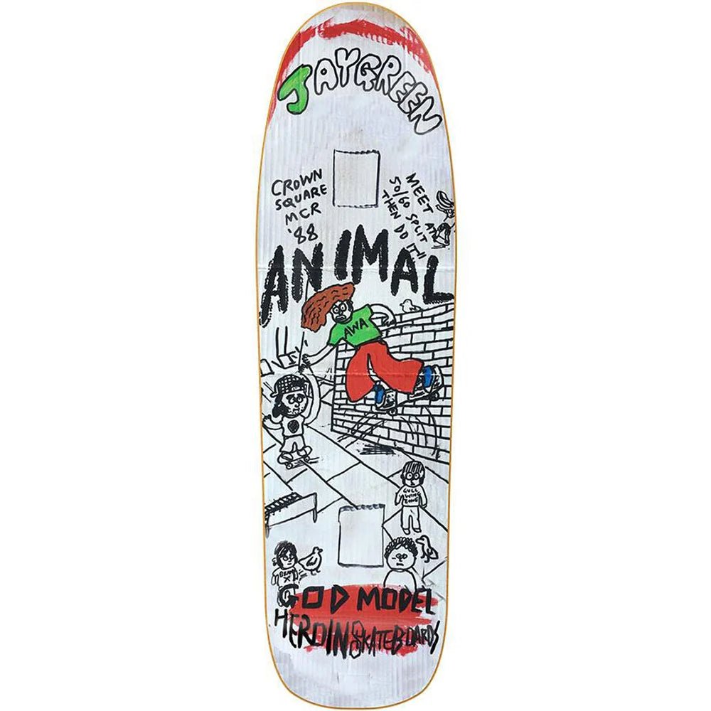 Heroin Jay Green Manchester 1988 deck