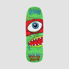 Heroin Nolan Mutation Shovel Nose Dipped Fluorescent (Green) deck