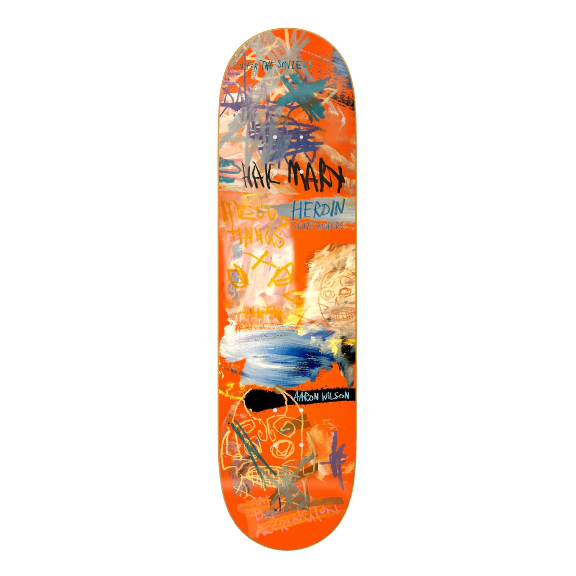 Heroin Painted (Aaron Wilson) deck