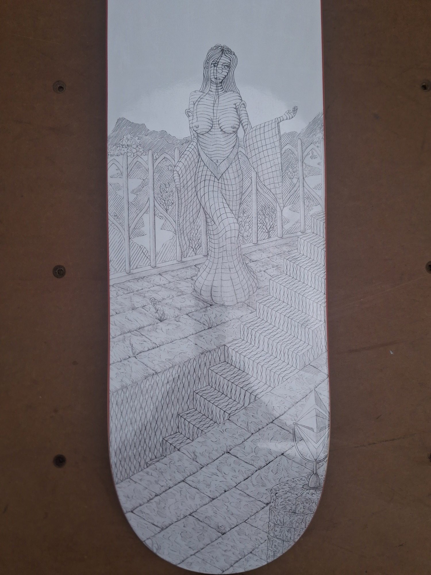 Hidden World Hand-drawn Woman deck