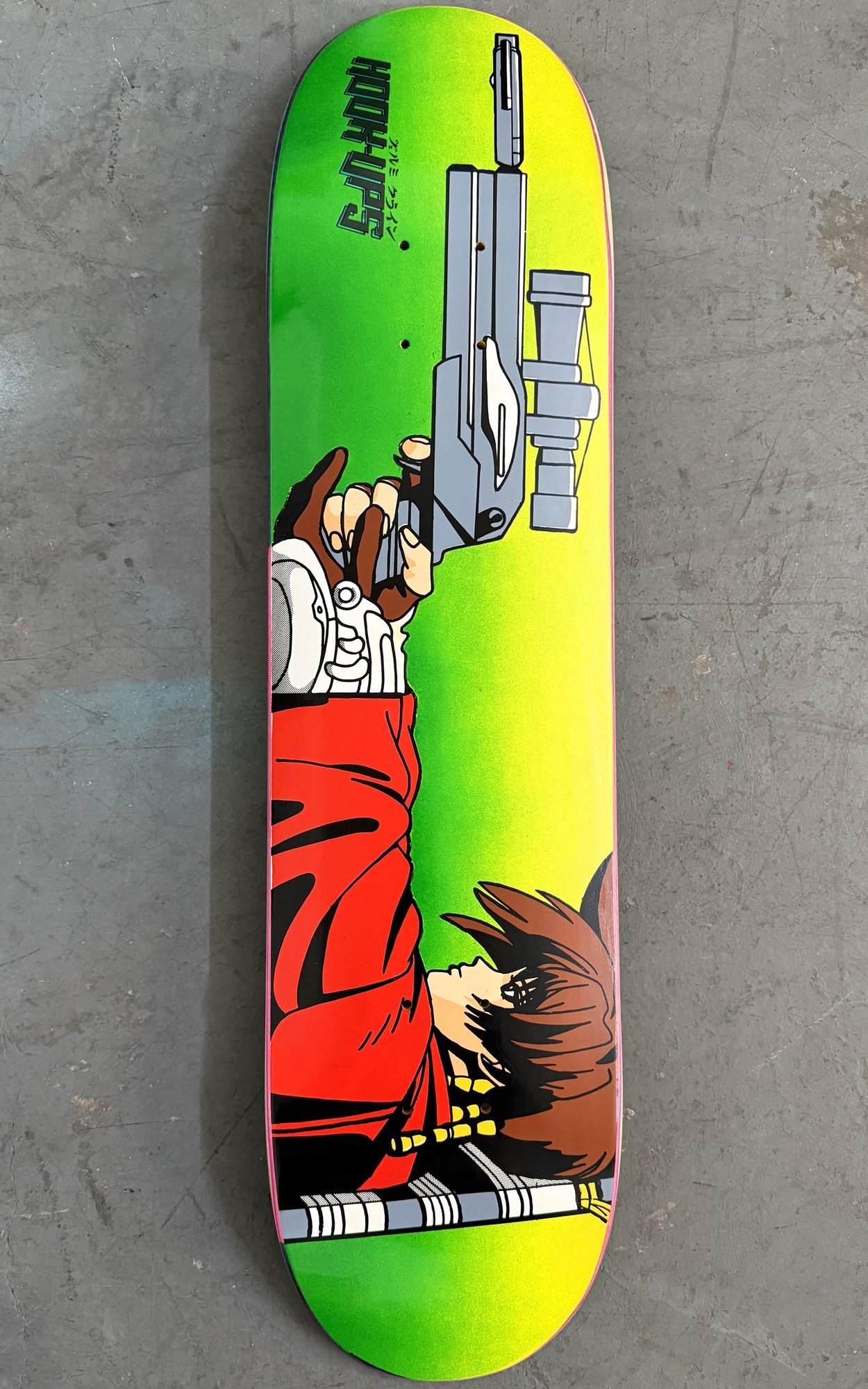 Hook-Ups Iria Hunter Yellow/Green deck