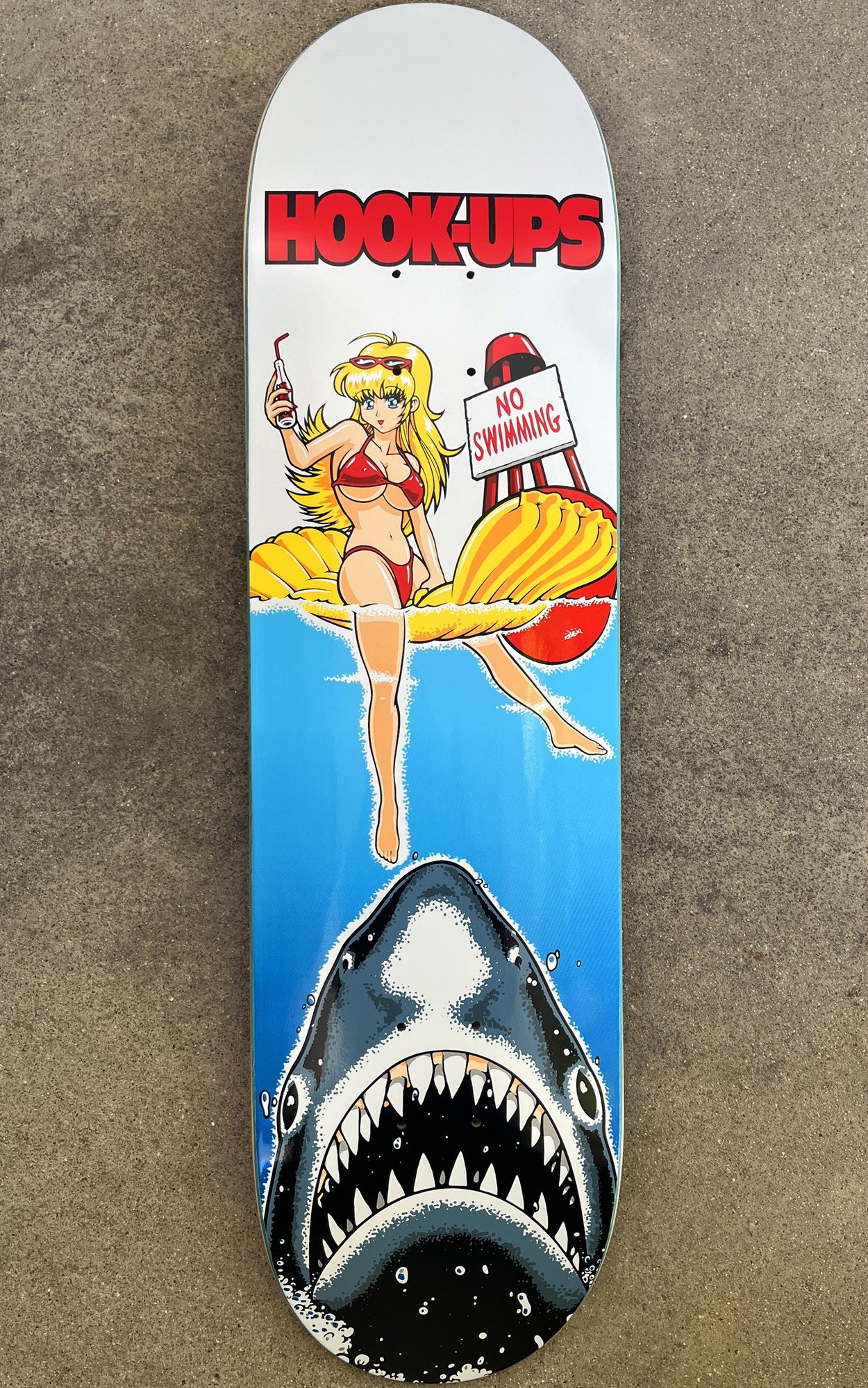 Hook-Ups No Swimming deck