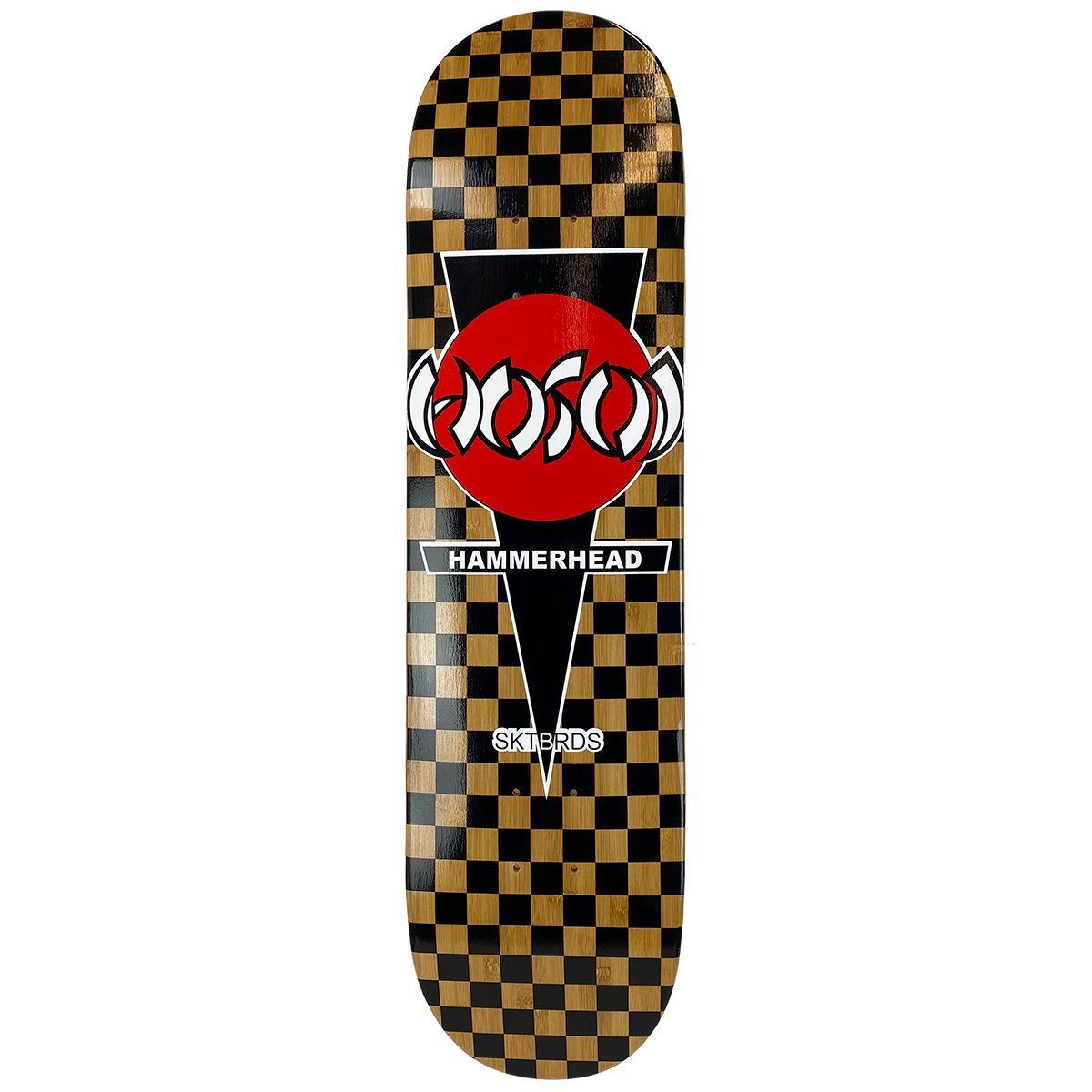 Hosoi Checkered Bamboo - Popsicle Shape deck