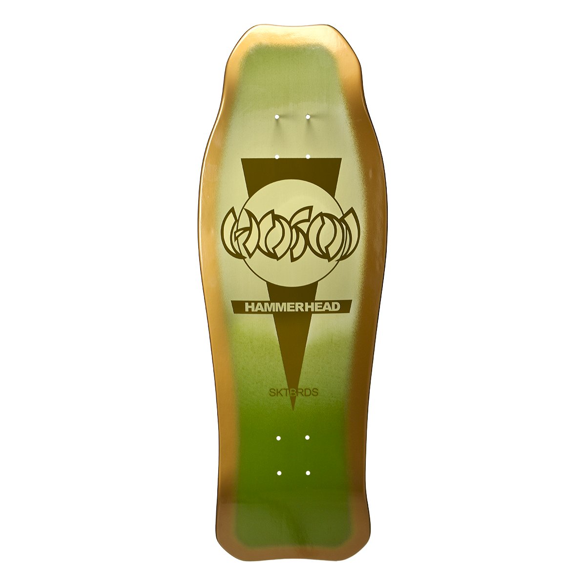 Hosoi Hammerhead Double Kick Sunburst (Green) deck