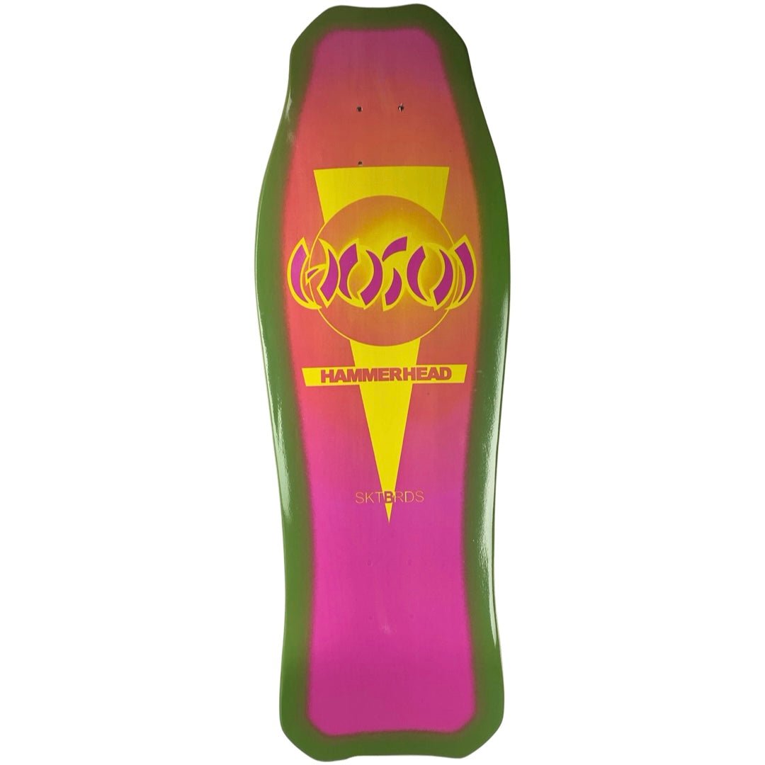 Hosoi Hammerhead Double Kick Sunburst Pink / Purple deck