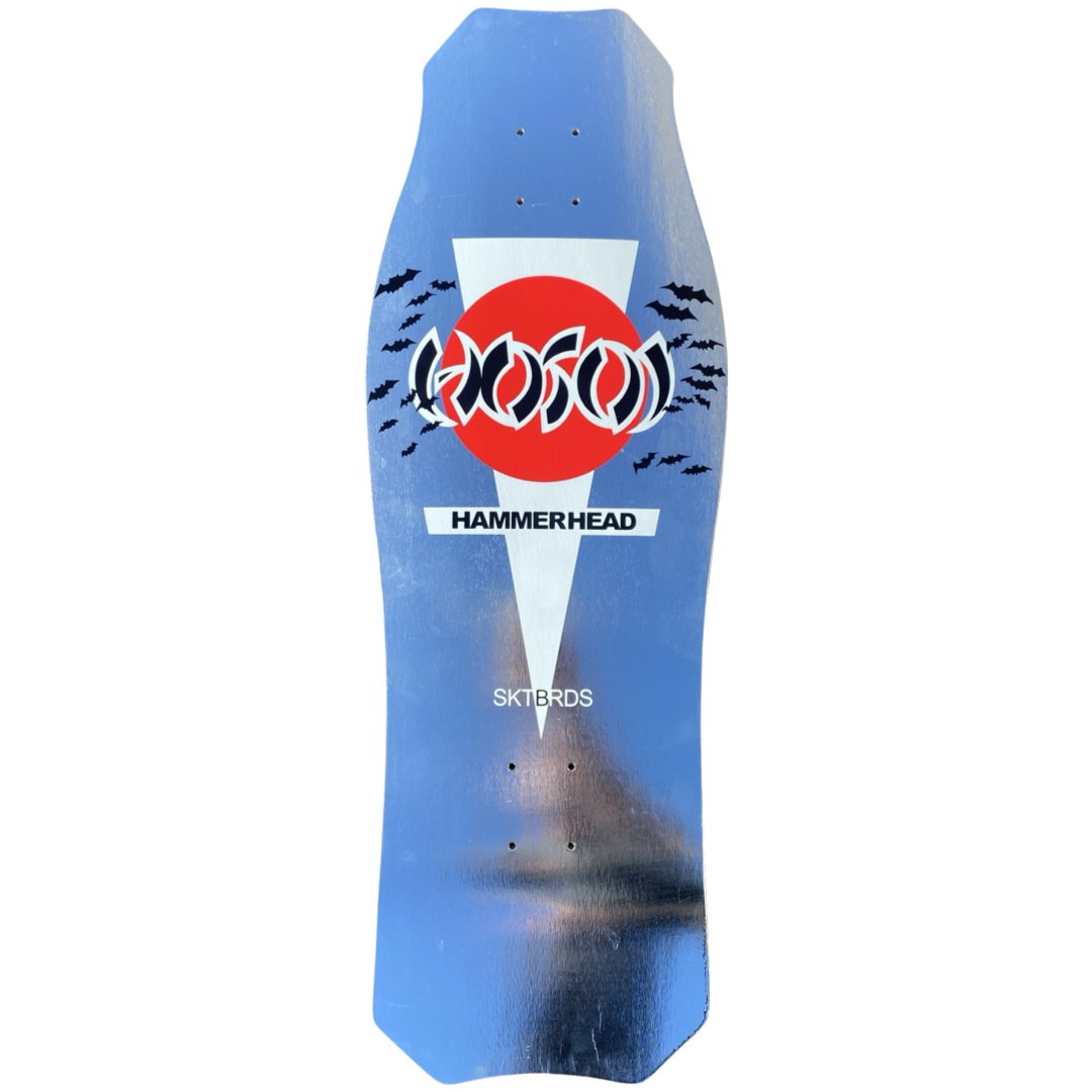 Hosoi O.G. Hammerhead Halloween Bats (Silver Foil) deck