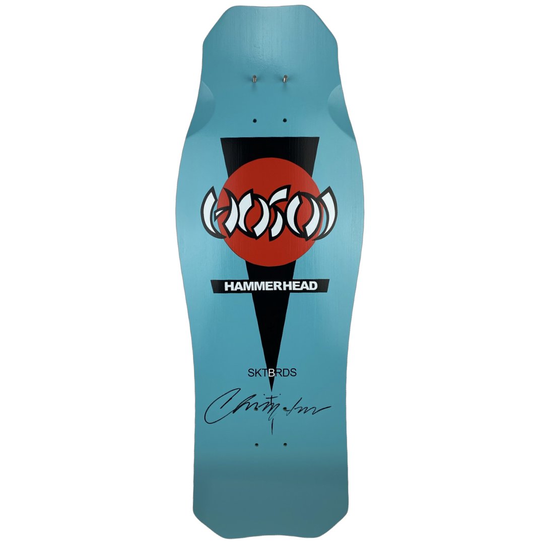 Hosoi O.G. Hammerhead Turquoise deck