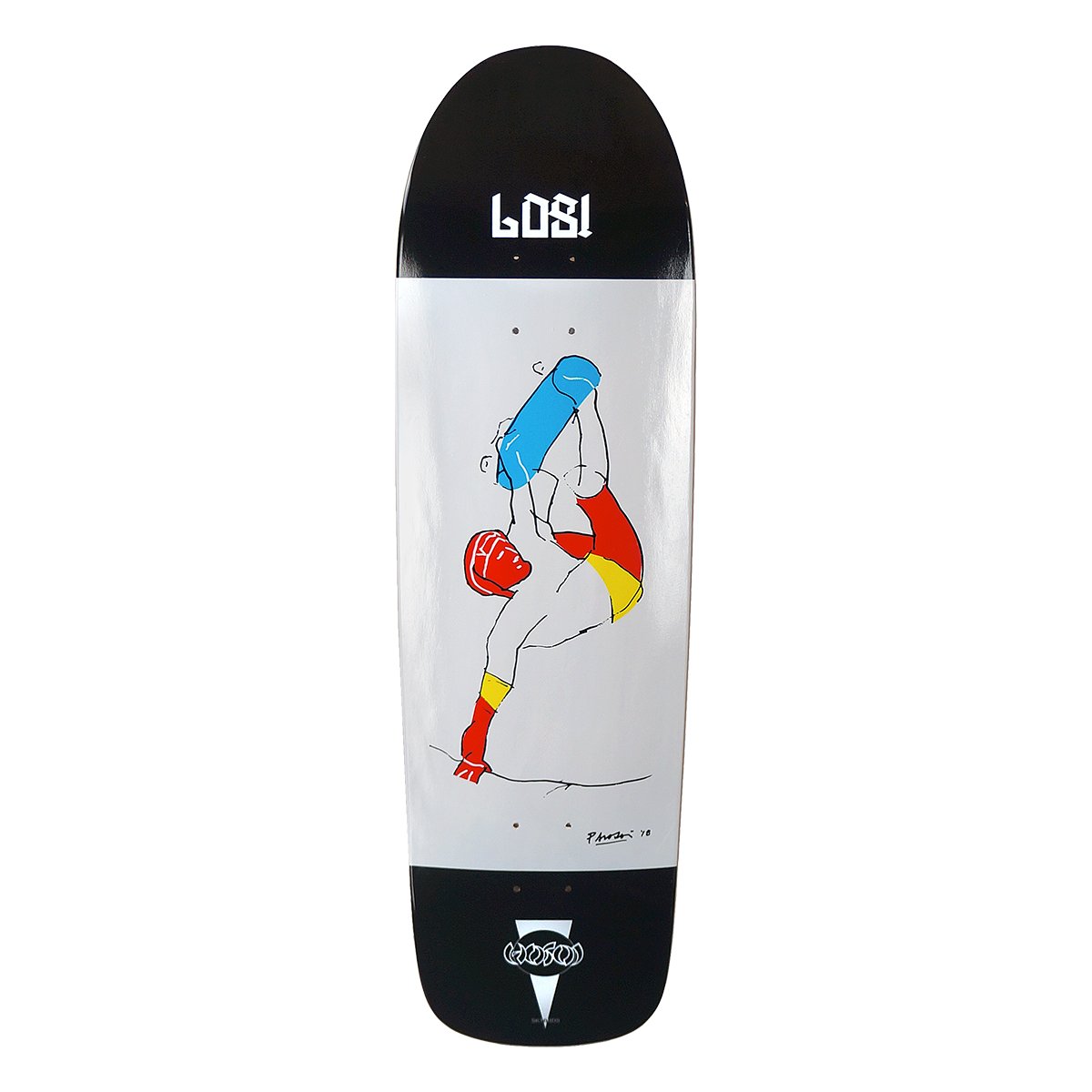 Hosoi Pro Team: Handplant Series - Allen Losi deck