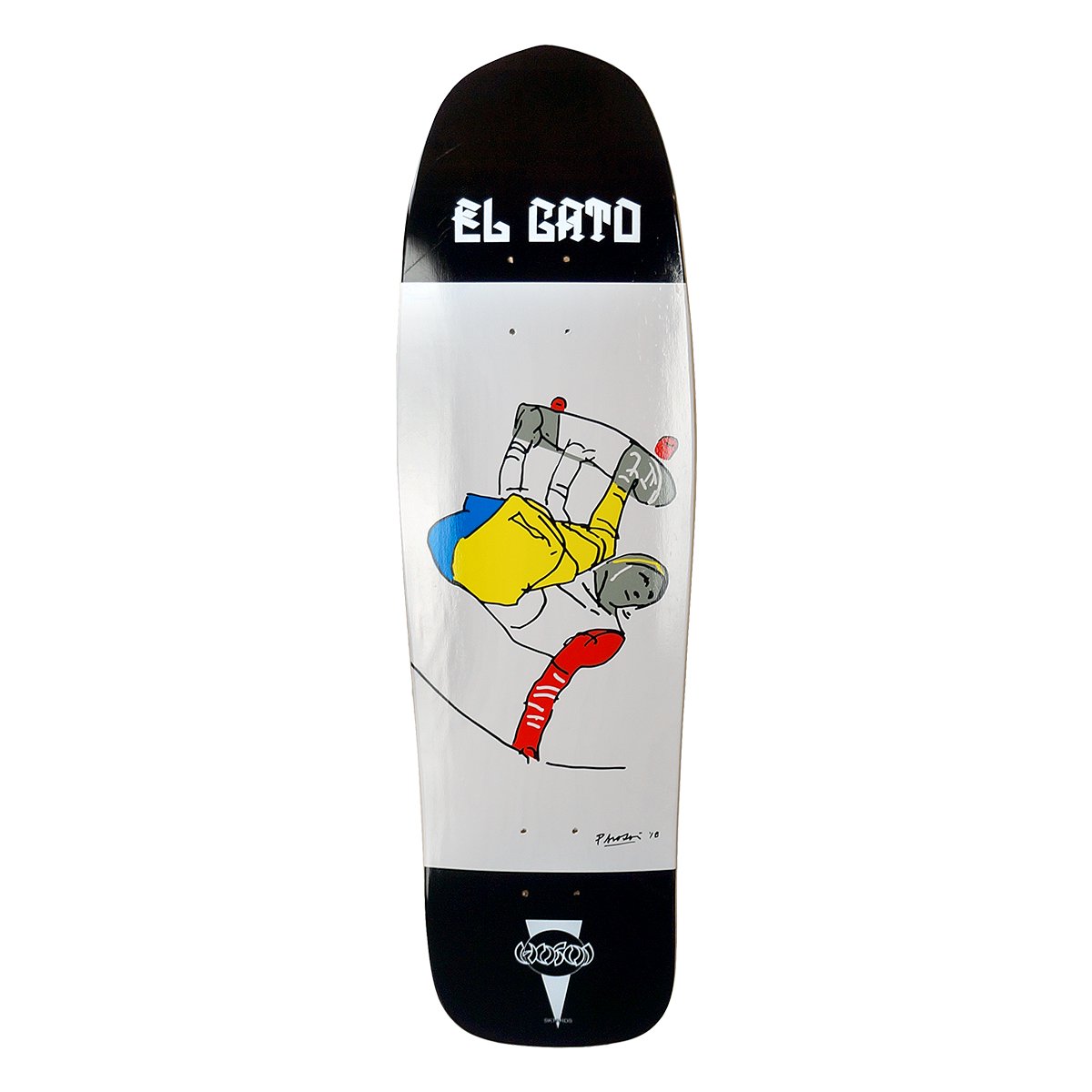 Hosoi Pro Team: Handplant Series - Eddie Elguera deck