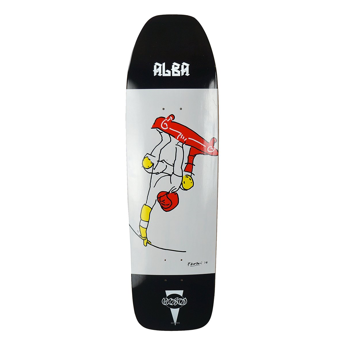 Hosoi Pro Team: Handplant Series - Mickey Alba deck