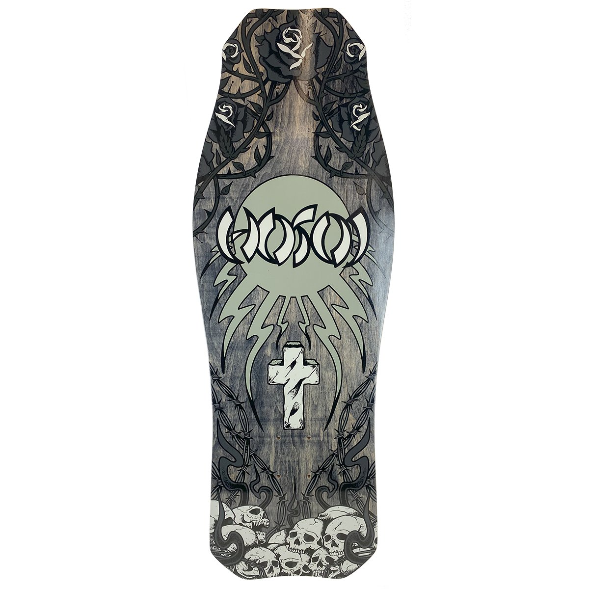 Hosoi Skulls & Roses OG Hammerhead deck