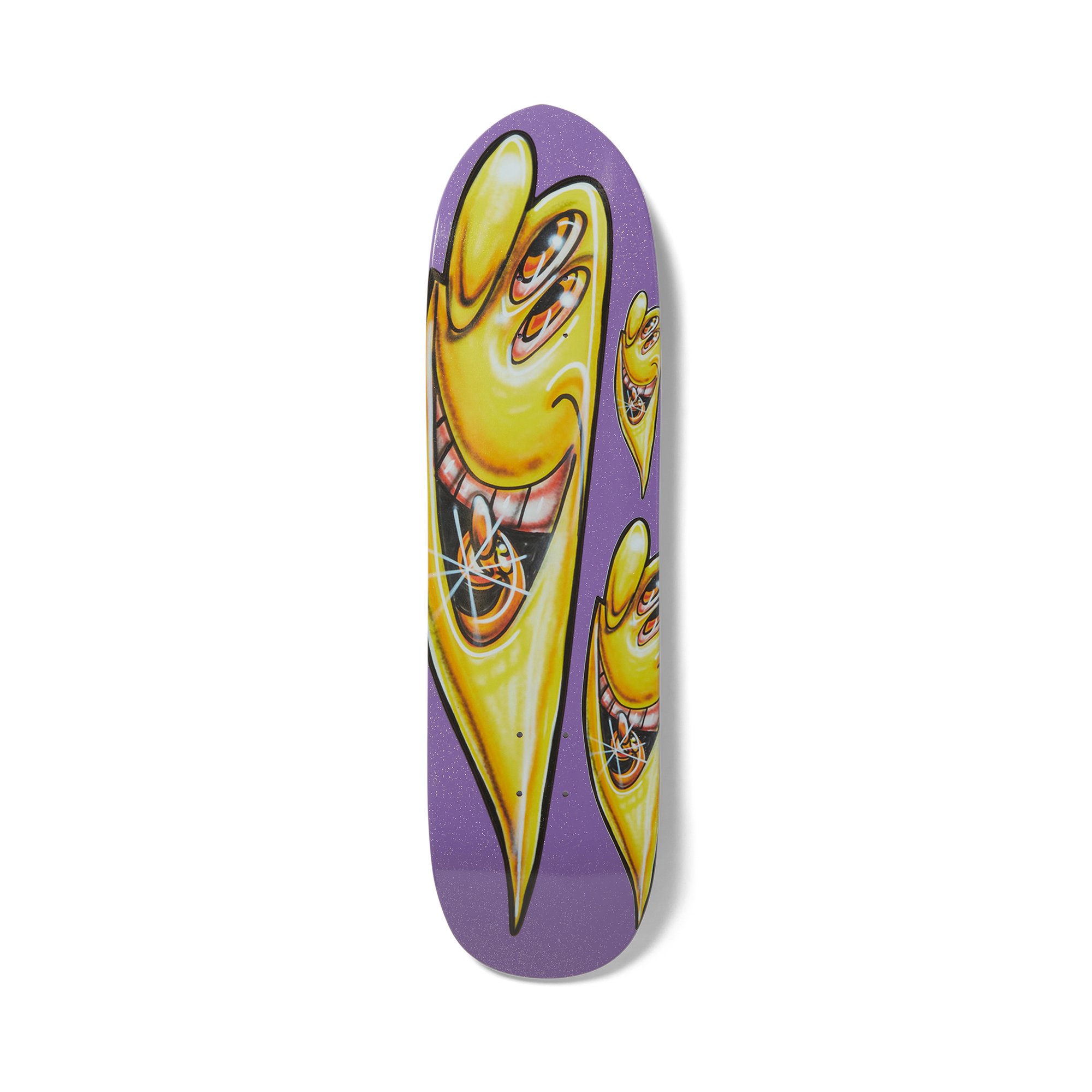HUF Kenny Scharf Karbombz! Purple Cruiser deck