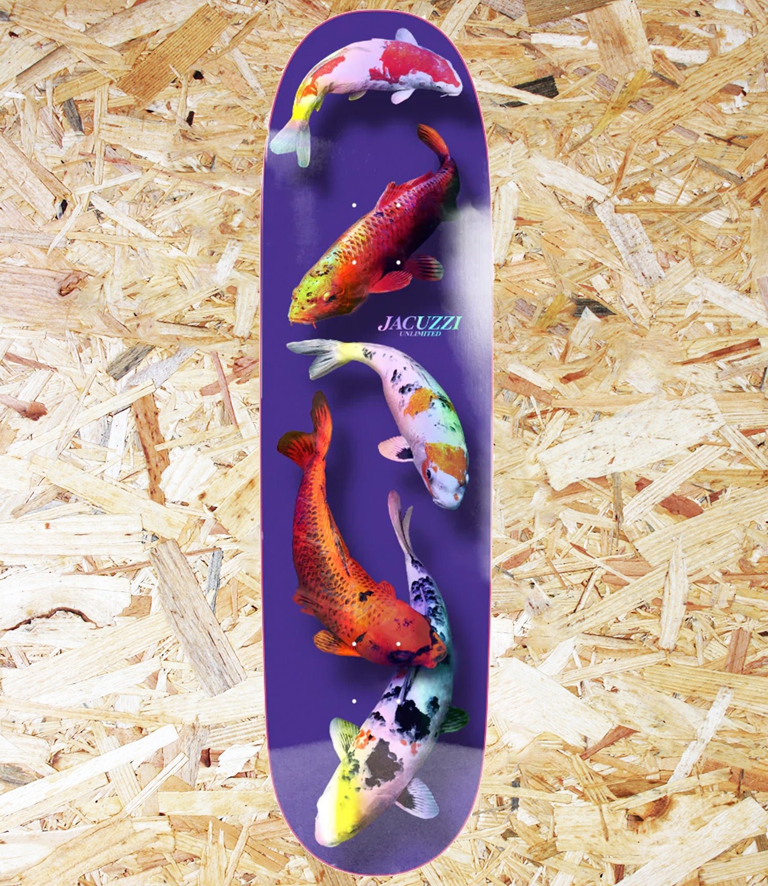 Jacuzzi 500 Years EX7 (Purple Holographic) deck