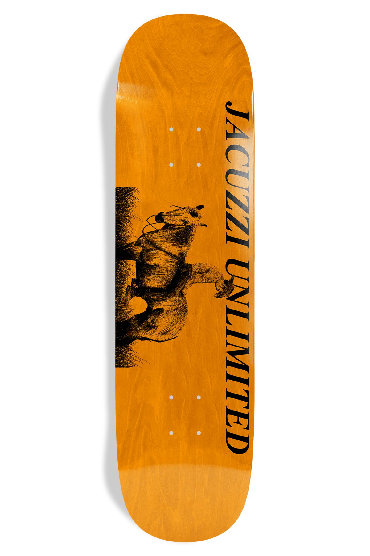 Jacuzzi Jet Ski Cowboy Shovel Nose EX7 (Orange) deck