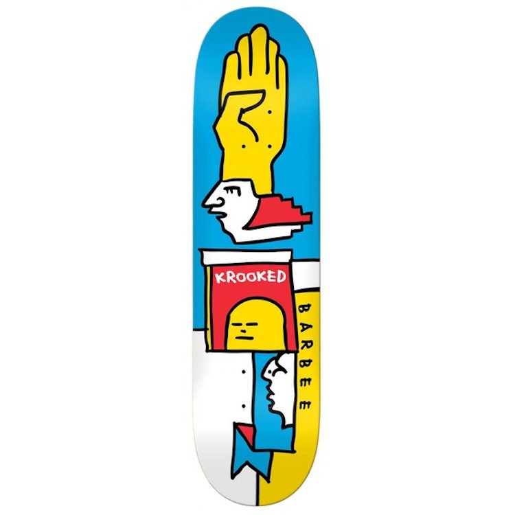 Krooked Barbee Mondriaan deck