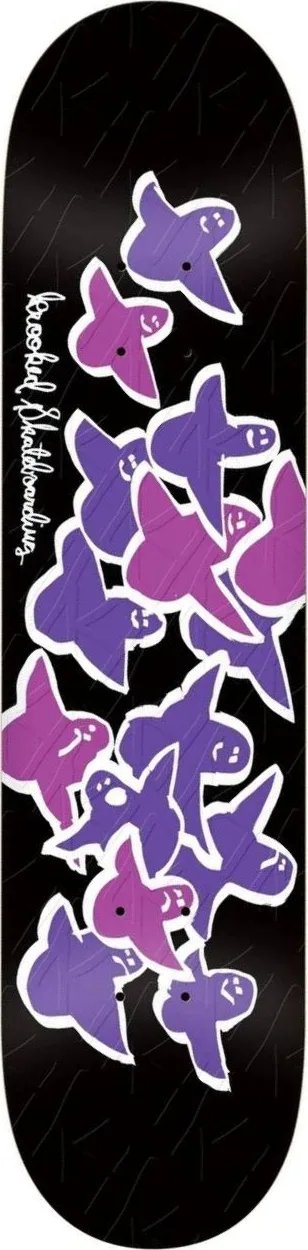 Krooked Birds Slick 2 (Black) deck