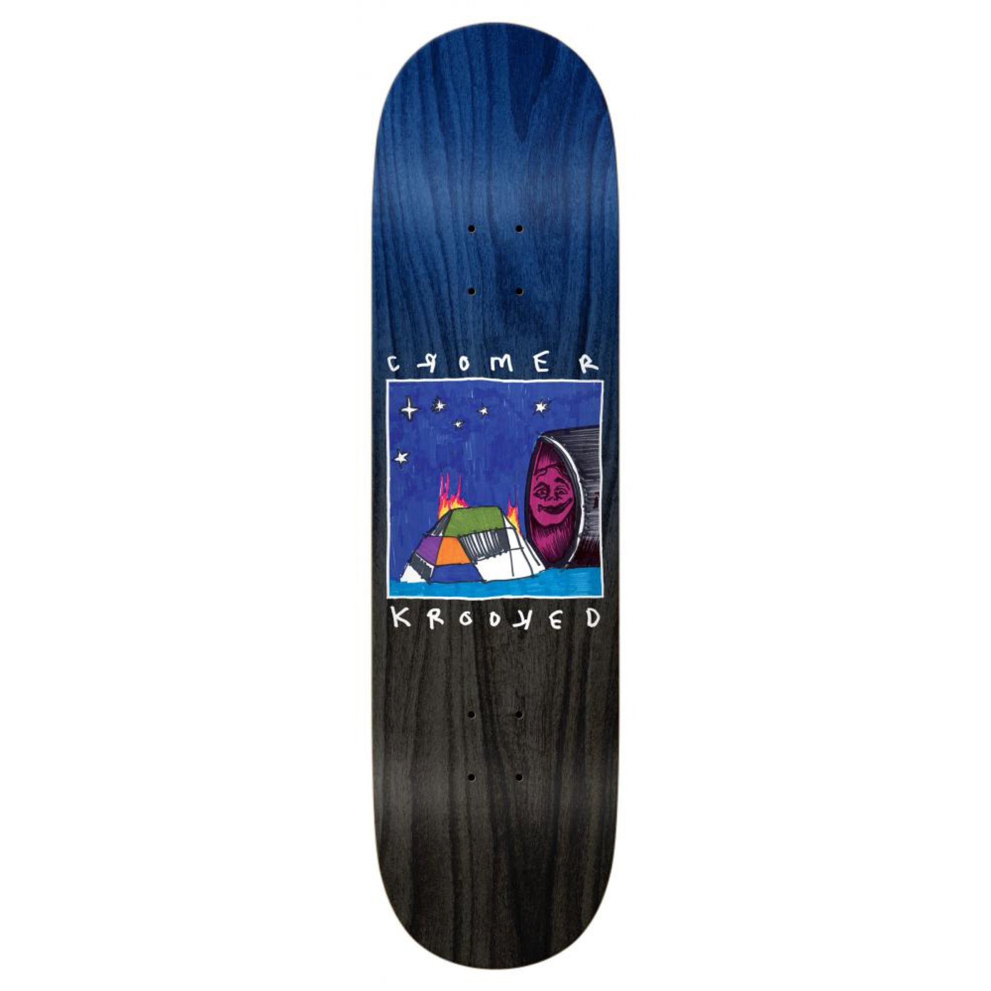 Krooked Cromer Vision Quest Slick (Blue/Black) deck
