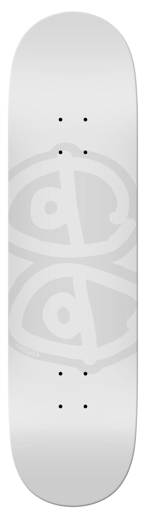 Krooked Eyes ( ) BBS (White) deck