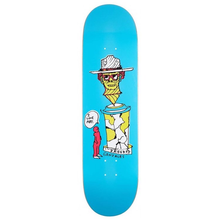 Krooked Gonz Art Lover deck