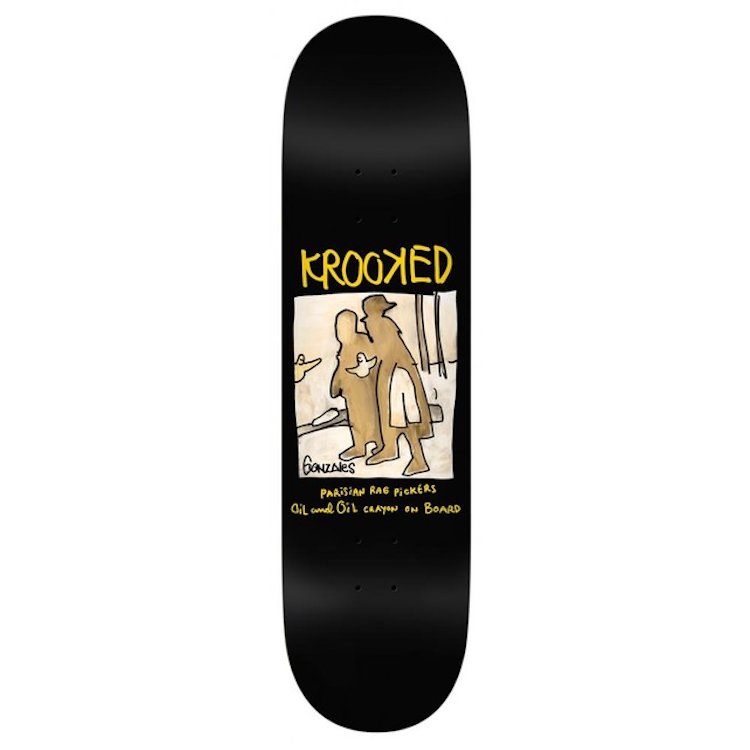 Krooked Gonz Oil And Crayon deck