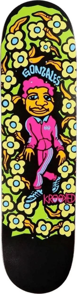 Krooked Gonz Sweatpants Blacklight deck