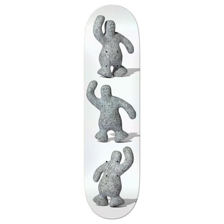 Krooked Lurker Lou Guest Artist (White/Grey) deck