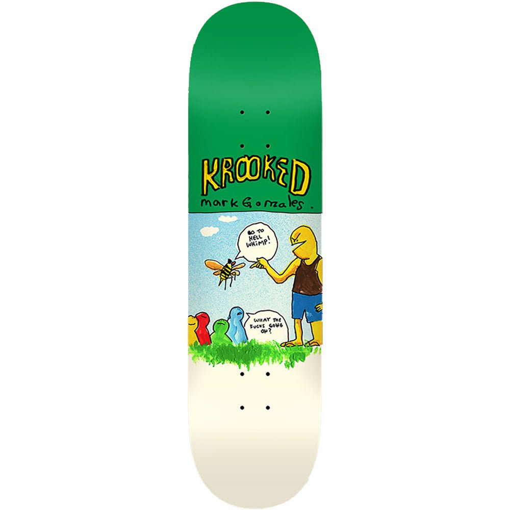 Krooked Mark Gonzales Gonz Whimp deck